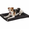 Black MAXX Ultra-Durable Bed With Dog