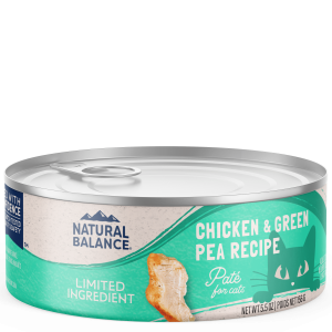 Natural Balance LID Cat wet Chicken + Green Pea Can