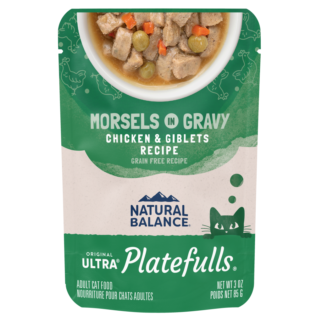 Natural Balance Cat Platefulls Chicken & Giblets