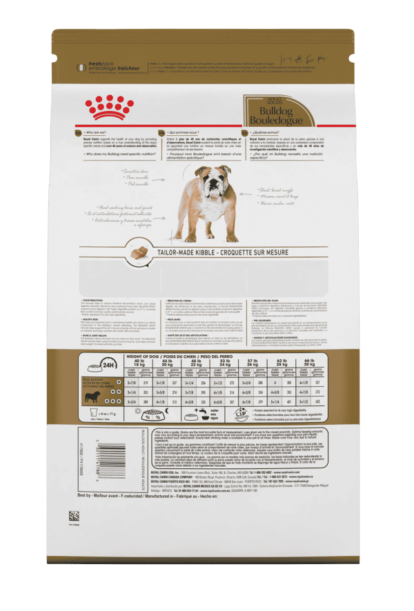 Royal Canin Bulldog Back Royal Canin Bulldog Back
