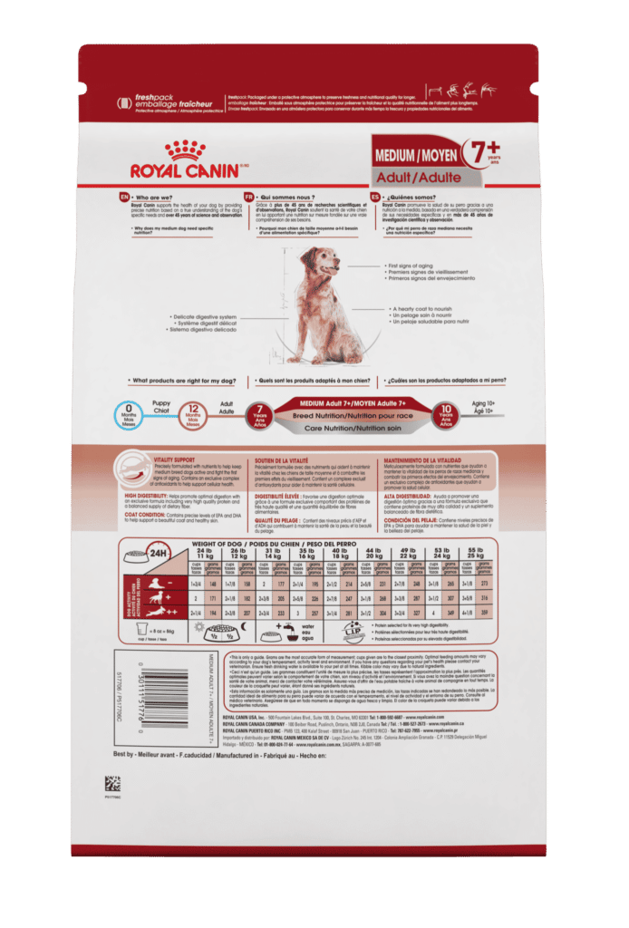 Royal Canin Medium Mature Adult 7+ Dry Dog Food
