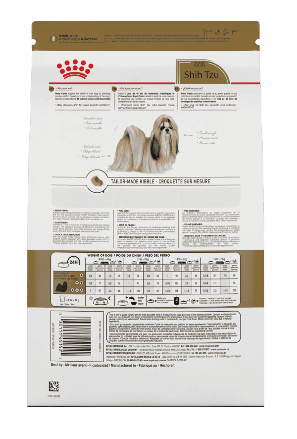 Royal Canin Shih Tzu Back