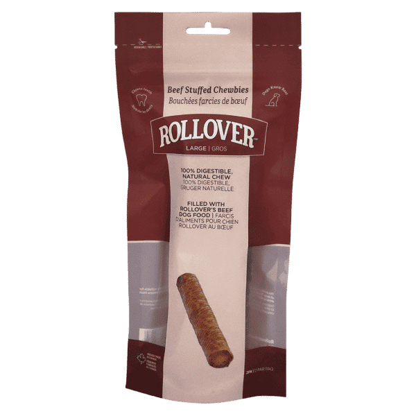 Rollover Dog Beef Stuffed Chewbies