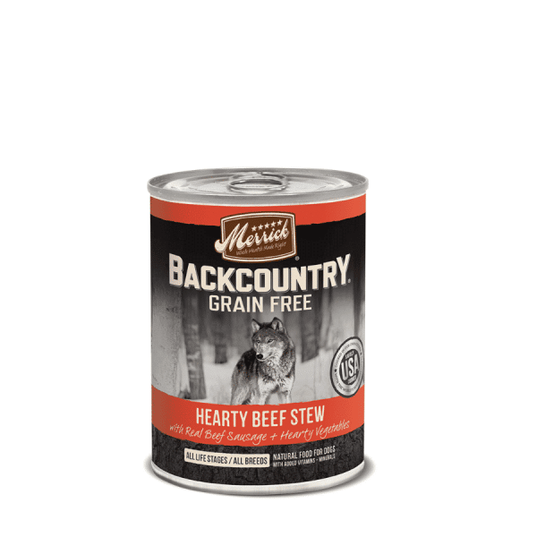 Merrick Dog Backcountry Hearty Beef Stew