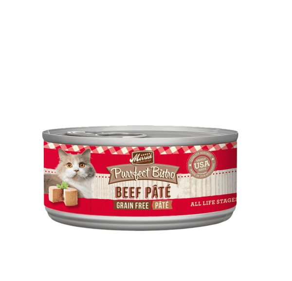 Merrick Cat Grain Free Purrfect Bistro Beef Pate Merrick Cat Grain Free Purrfect Bistro Beef Pate