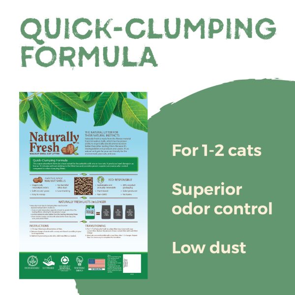 Naturally Fresh Quick Clumping Litter Back Naturally Fresh Quick Clumping Litter Back