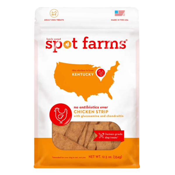 Spot Farms Chicken Strips with Glucosamine & Chondroitin 354g