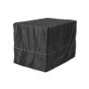 Midwest Crate Cover Black Polyester fully covered
