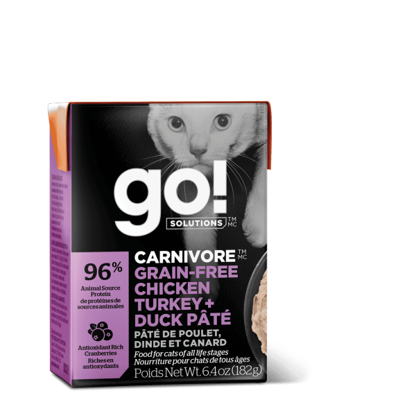 GO! Carnivore Cat Chicken, Turkey & Duck Pate
