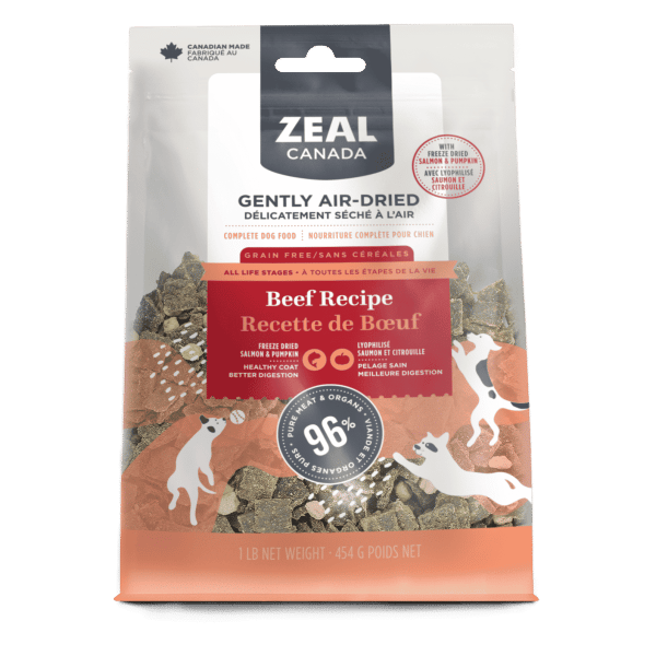 Zeal Beef with Salmon & Pumpkin Recipe Pet Food 'N More