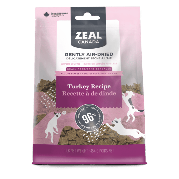 Zeal Canada Turkey-1lb Zeal Turkey Dog Recipe Pet Food 'N More