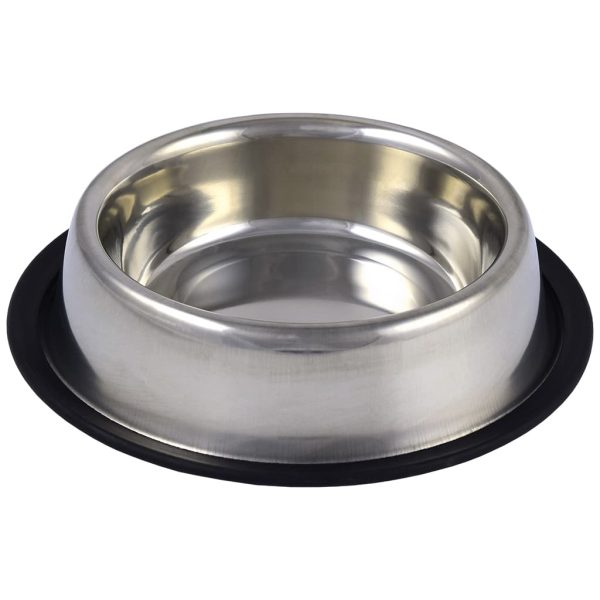 Non-skid stainless steel bowls Pet Food 'N More