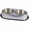 Double Diner Boxed Stainless Steel Bowls Pert Food 'N More