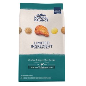 Natural Balance Chicken and Brown Rice Adult Front of Bag