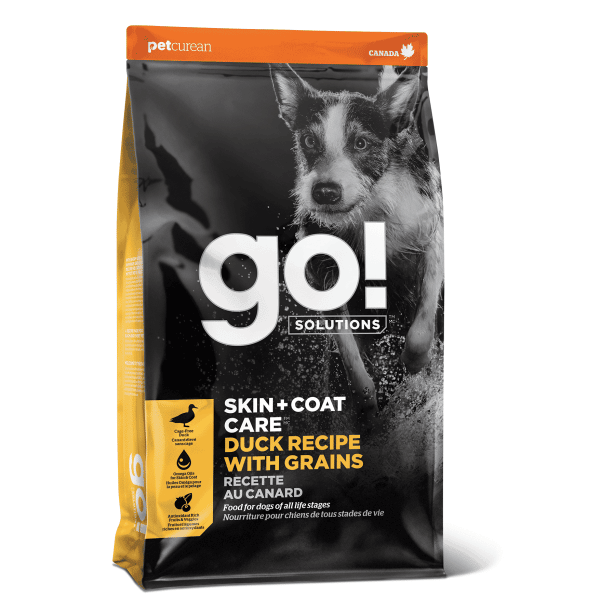 Go! Skin & Coat Dog Duck Recipe with Grains