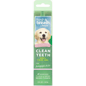 Fresh Breath Puppy Clean Teeth Gel 2oz Front