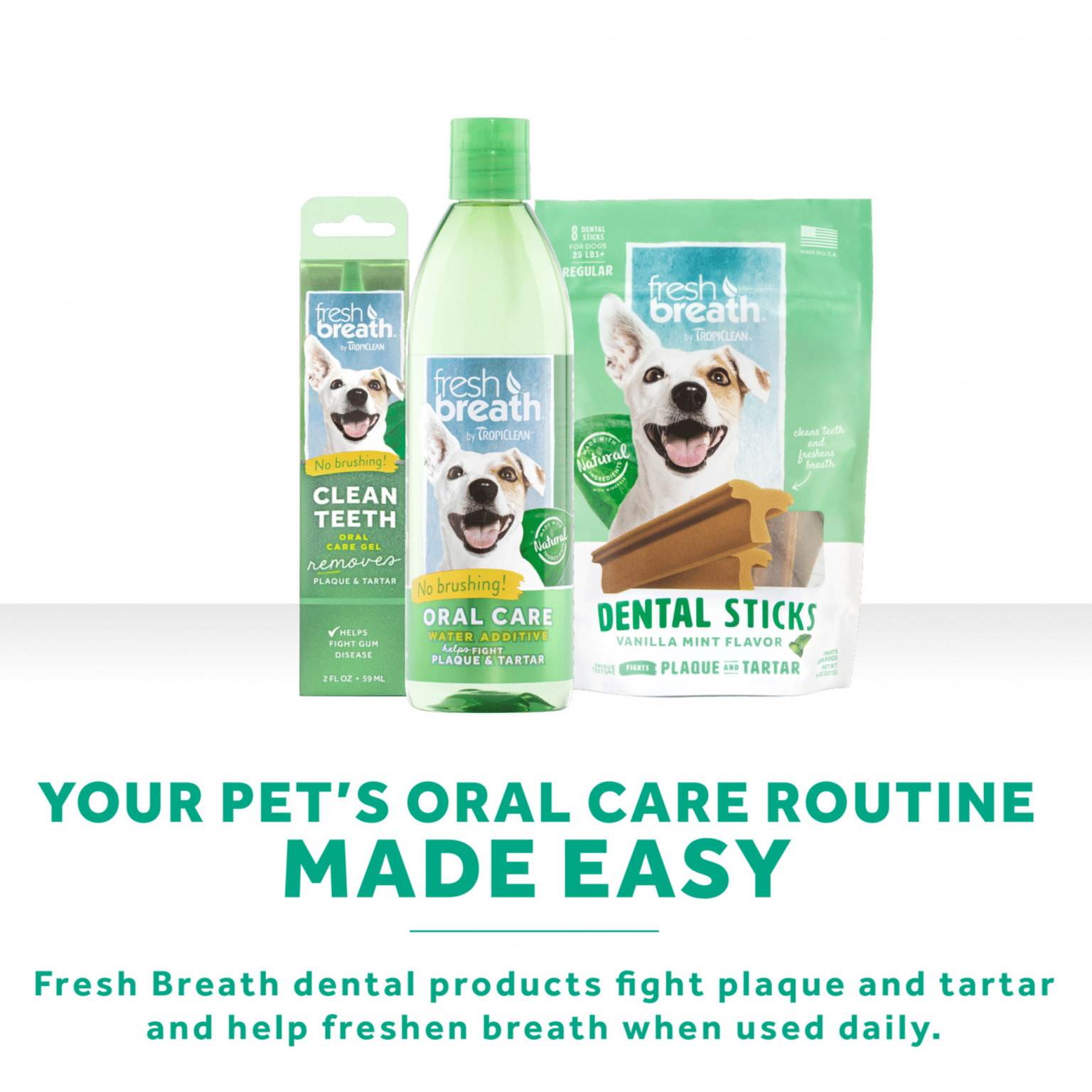 TropiClean Fresh Breath Oral Care Gel for Puppies
