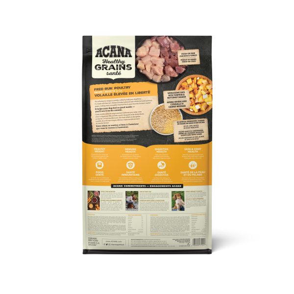 ACANA Healthy Grains Free-Run Poultry Back
