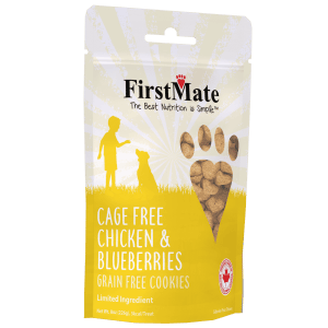 FirstMate Dog Cage Free Chicken & Blueberries Treats