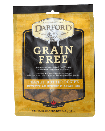 Darford Dog Grain Free Peanut Butter Treats 340g Darford Dog Grain Free Peanut Butter Treats