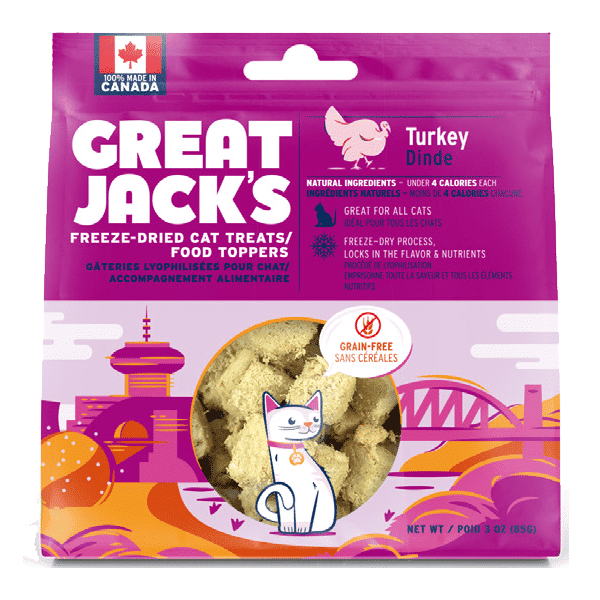 Great Jacks Cat Freeze-Dried Turkey Treats