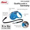 Flexi Classic Cord Medium Blue 8m Quality