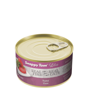 snappy tom lites tuna cat wet food