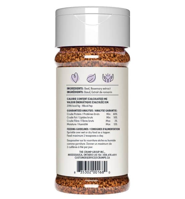 Crumps Beef Sprinkles 120g Back Crumps Beef Sprinkles 120g Back