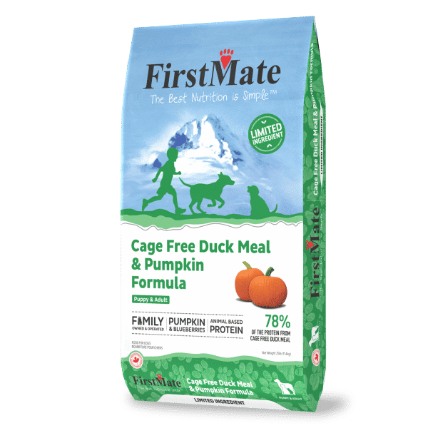 FirstMate Dog LID Grain-free Duck & Pumpkin 25lb
