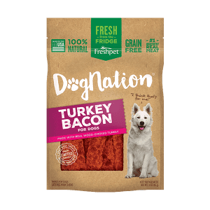 Freshpet Dognation Turkey Bacon Dog Treats
