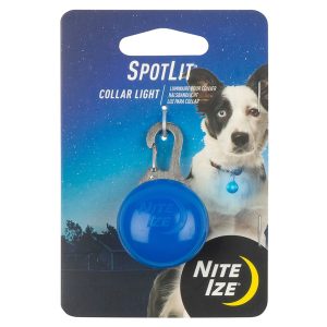 Nite Ize SpotLit LED Collar Light in Blue 