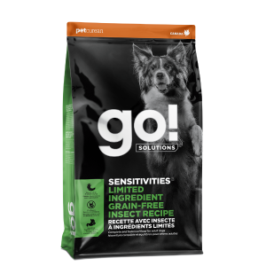 Go Sensitivities Insect recipe Dog Front of Package