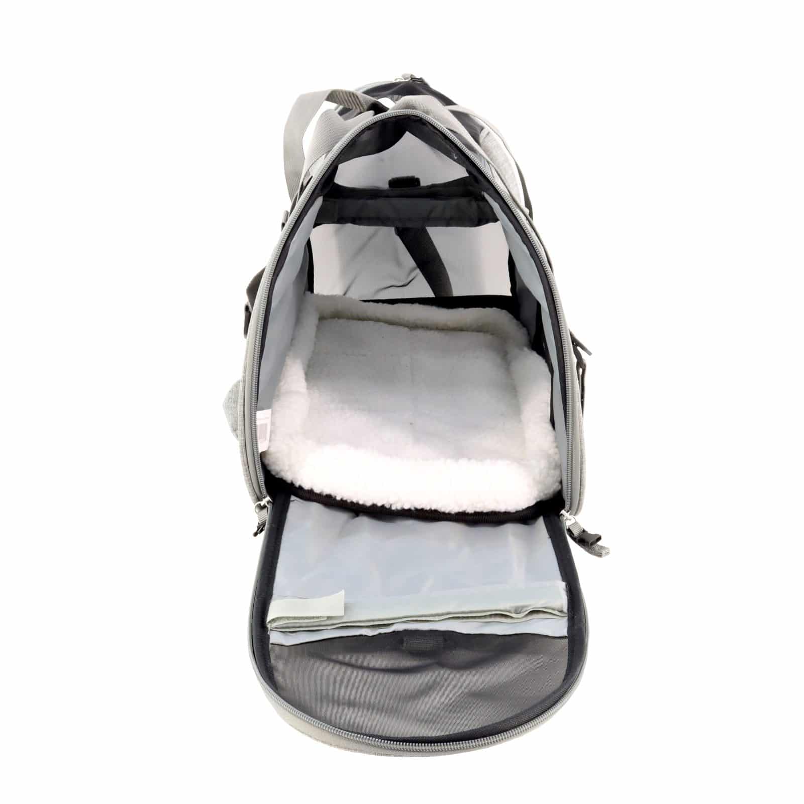 Bergan Comfort Pet Carrier Grey Pet Food 'N More