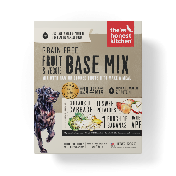 Honest Kitchen Dehydrated Grain Free Fruit & Veg Base Mix