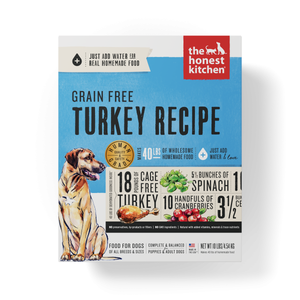 Honest Kitchen Dehydrated Grain Free Turkey Recipe
