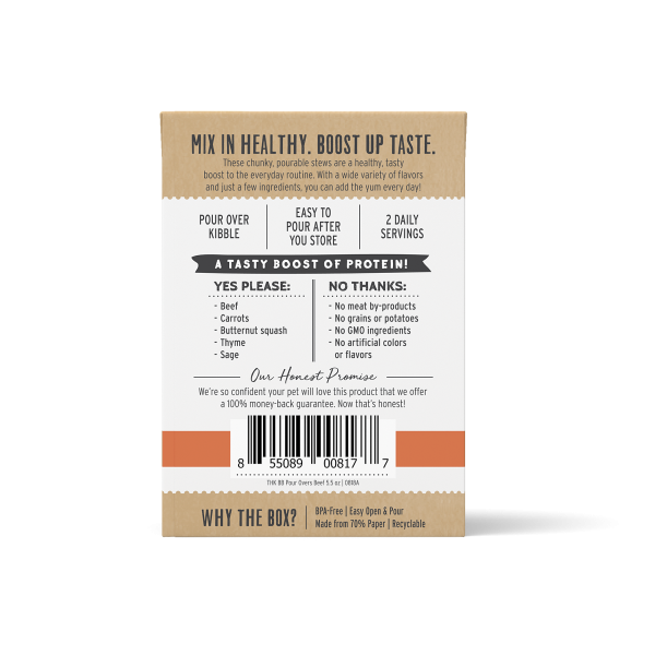 Honest Kitchen Bone Broth Pour Overs Beef Stew 156g