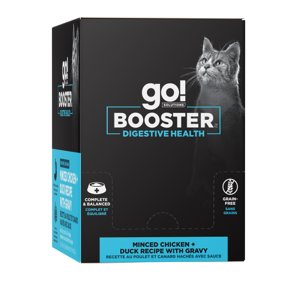 Go! Solutions Cat Booster Digestive Health Minced Chicken & Duck 79g