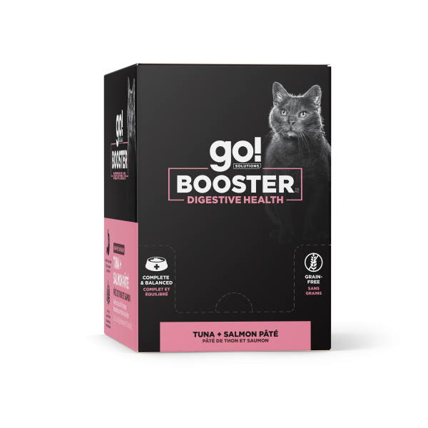 Go! Solutions Cat Booster Digestive Health Tuna & Salmon Pate 70g case