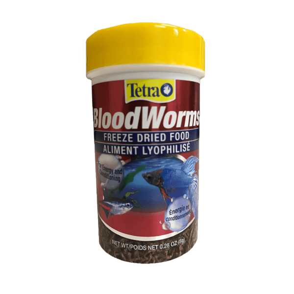Tetra Freeze Dried Blood Worms Fish Food