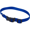 Coastal Adjustable Dog Collar with Plastic Buckle Blue