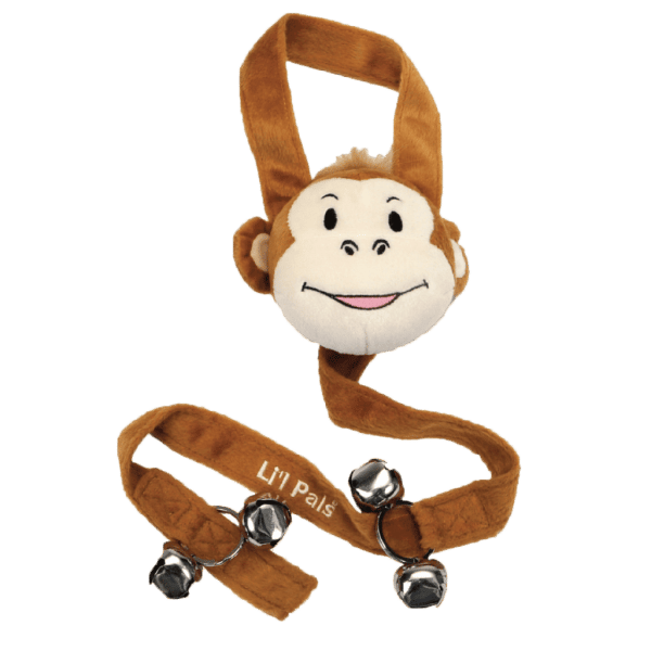 Li'l Pals Monkey Dog Potty Training Bells