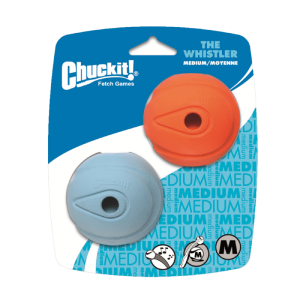 Chuckit! Whistler Ball 2 Pack dog toy