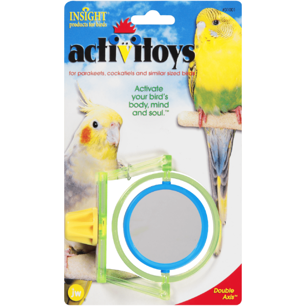JW Activitoys Double Axis Bird Toy