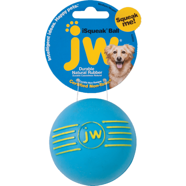 JW iSqueak Ball Medium-lg JW Dog iSqueak Ball