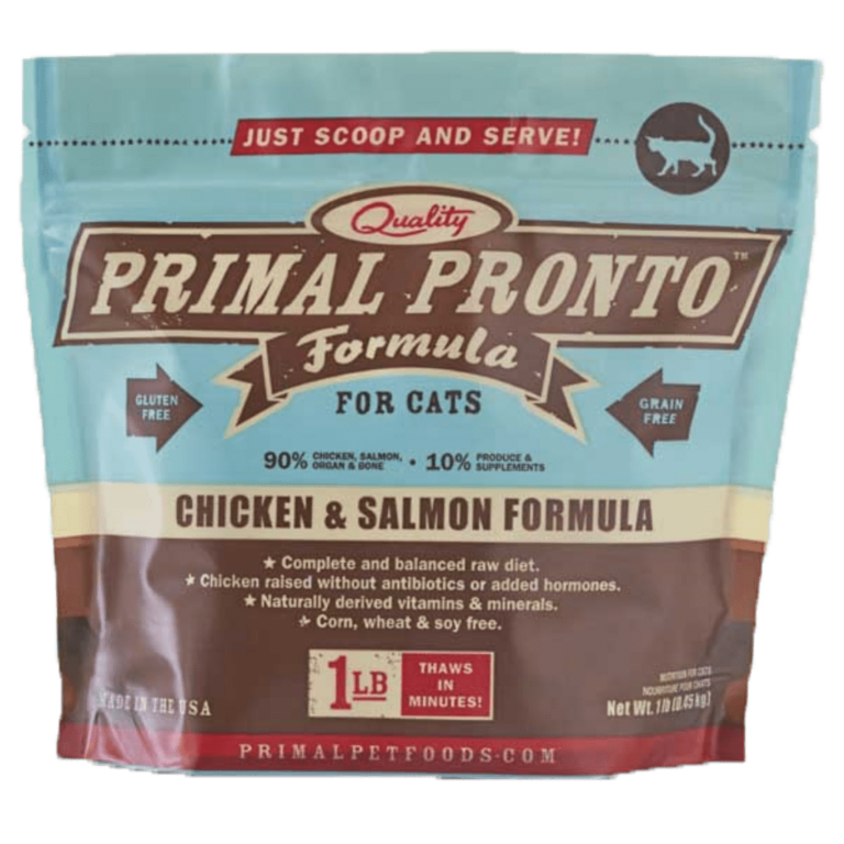 Primal Cat Raw Frozen Pronto Chicken & Salmon