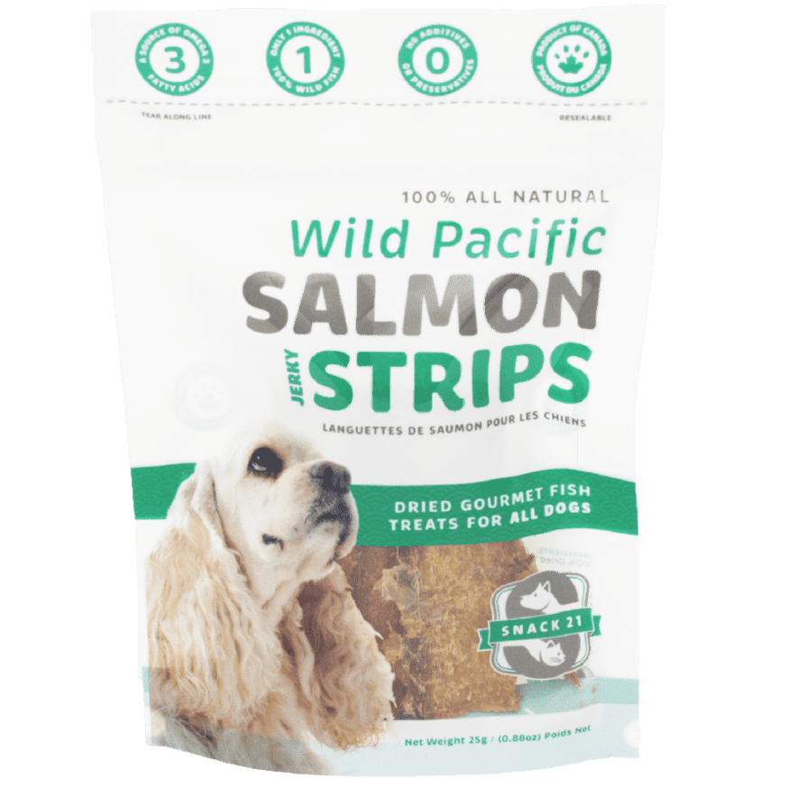 Snack 21 Salmon Fillets Large Dog Treats Pet Food 'N More
