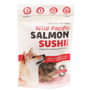Snack 21 Salmon Sushi Rolls Dog Treats