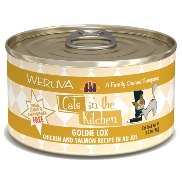 Weruva Cats in the Kitchen Goldie Lox-lg Weruva cat Goldie Lox Chicken & Salmon dinner